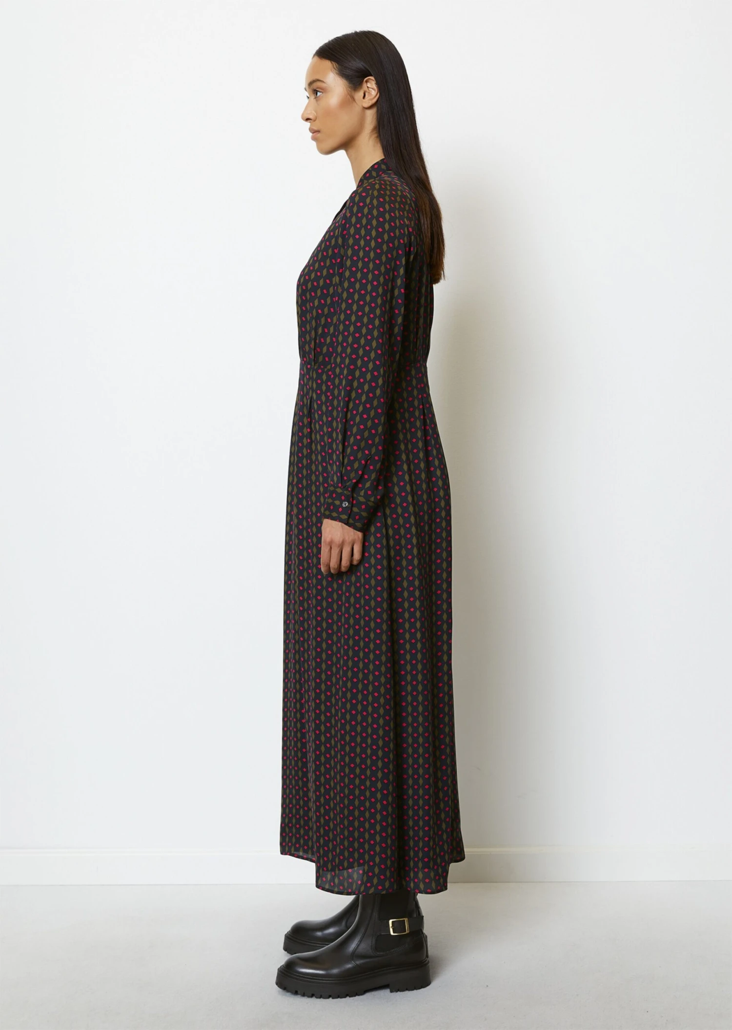 Marc O'Polo Maxi Dress Relaxed Made Of Flowing Viscose 8 Marc O'Polo Maxi Dress Relaxed Made Of Flowing Viscose – Bild 6