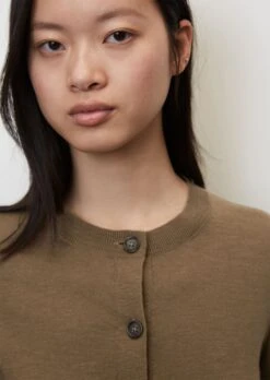 Marc O'Polo Fine Knit Cardigan In A Regular Fit Made Of Cotton/linen Slub Yarn -Marc O'Polo Verkäufe 5c7005f0a10d2aca17ab4963c6180382