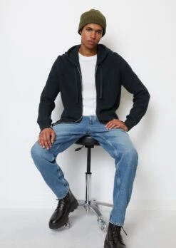 Marc O'Polo DfC Hooded Cardigan Made Of Organic Cotton