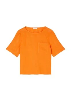 Marc O'Polo Linen Blouse Top Back Made Of Cotton Voile -Marc O'Polo Verkäufe 60629e7a11b1c088edd5fea0630fc7a8