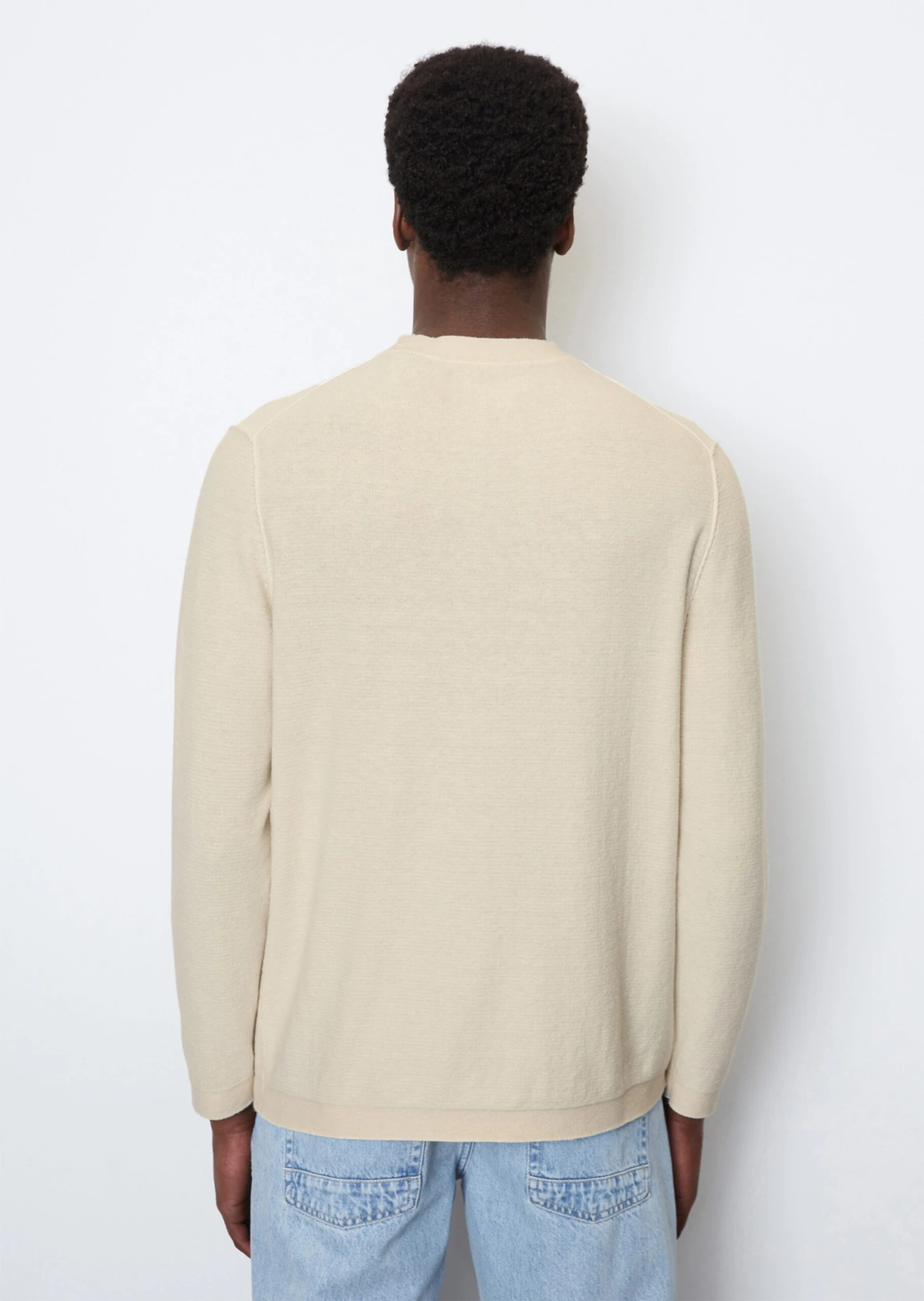 Marc O'Polo Long-sleeved Jumper Regular In A Casual Inside-out Look 5 Marc O'Polo Long-sleeved Jumper Regular In A Casual Inside-out Look – Bild 3