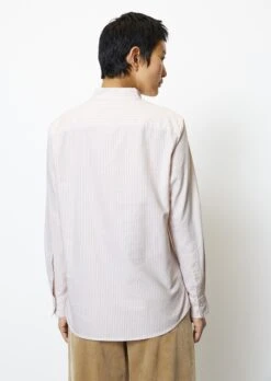 Marc O'Polo Striped Stand-up Collar Blouse Regular Made From Oxford Fabric -Marc O'Polo Verkäufe 65a2cb7475c9a10350eaf45dbf41e71d