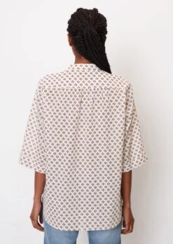 Marc O'Polo Patterned Tunic Blouse In A Regular Fit Made Of Lightweight Cotton Voile 13 Marc O'Polo Patterned Tunic Blouse In A Regular Fit Made Of Lightweight Cotton Voile -Marc O'Polo Verkäufe 67132a00dd3ec7f6dfae8925c59bc62c