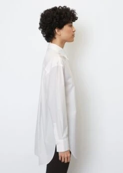 Marc O'Polo Boyfriend Shirt Blouse Oversize Made Of Cotton With A Paper-like Texture -Marc O'Polo Verkäufe 67e4a20773796ecf8e7fb397bb2c2735