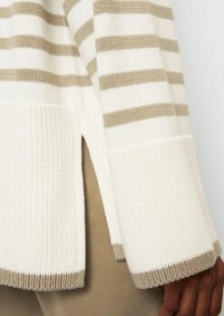 Marc O'Polo Oversize Knit Sweater With Stripe Design -Marc O'Polo Verkäufe 6c02a16f344100f9231ea5b9805cc095