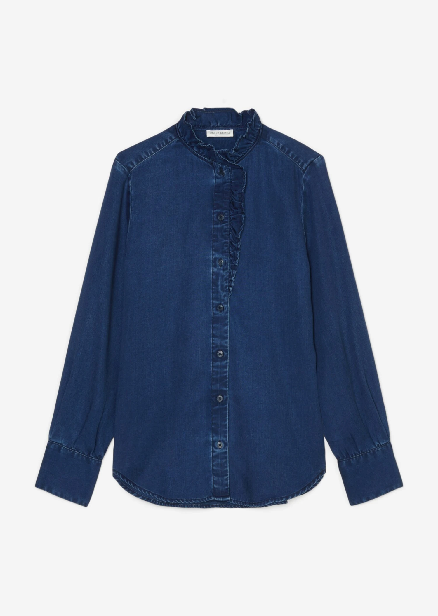 Marc O'Polo Jeans Ruffle Blouse Regular Made From TENCEL™ Lyocell 9 Marc O'Polo Jeans Ruffle Blouse Regular Made From TENCEL™ Lyocell – Bild 7
