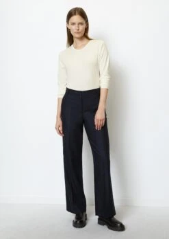 Marc O'Polo Long Sleeve Top, Regular Fit Made From OCS Blended TENCEL™ Lyocell -Marc O'Polo Verkäufe 6d4bcf81031340ae5bc33c180288551b