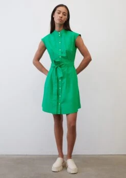 Marc O'Polo Sleeveless Shirt Dress Made Of Paper Touch Poplin 14 Marc O'Polo Sleeveless Shirt Dress Made Of Paper Touch Poplin -Marc O'Polo Verkäufe 6fd363546ca55c3ac0abf2bee49007de