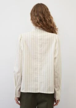 Marc O'Polo Striped Blouse In A Regular Fit Made Of A Soft Organic Cotton Twill -Marc O'Polo Verkäufe 712c9b138d887cbbfc3c4dd89f6e67f3