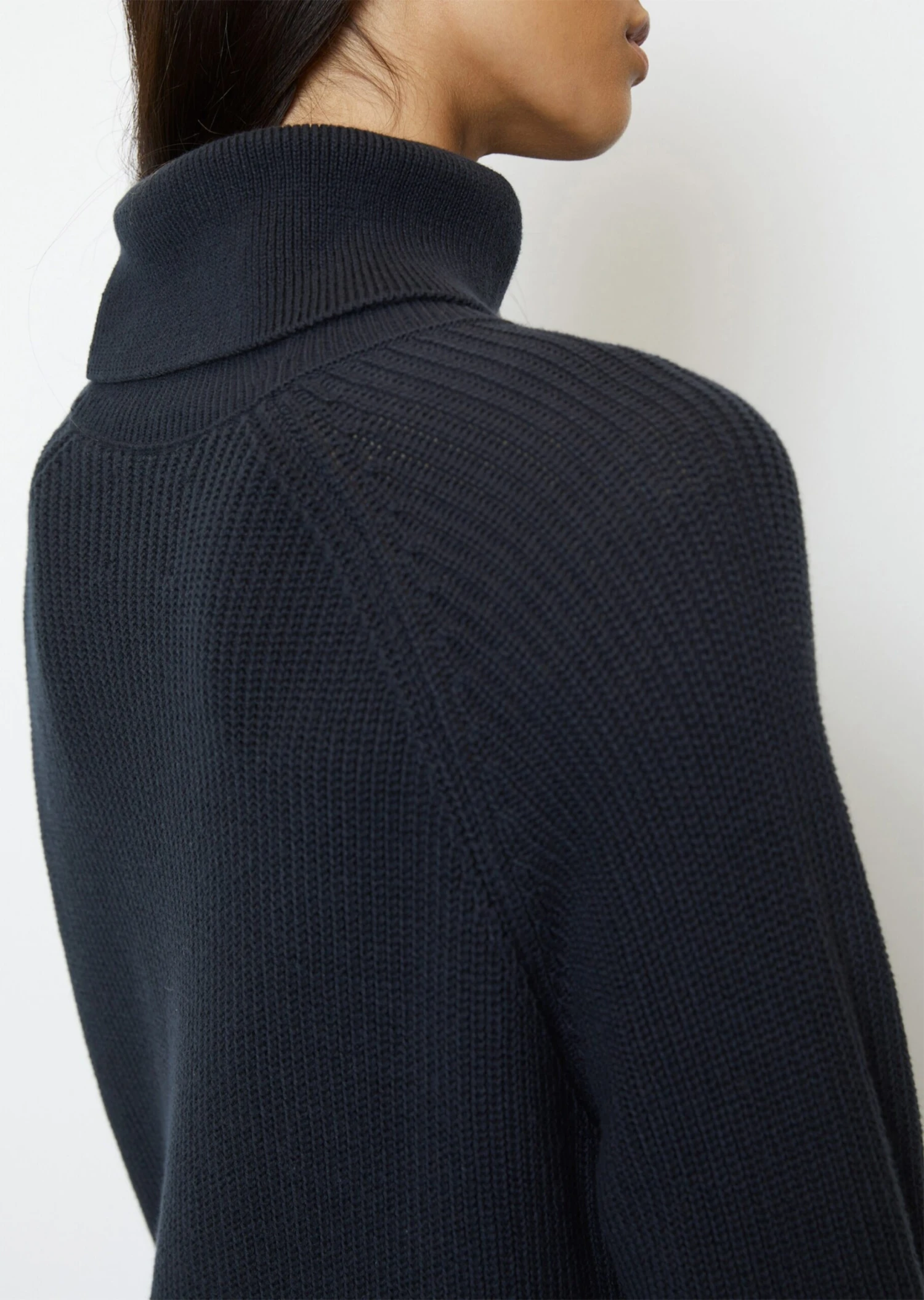 Marc O'Polo DfC Turtleneck Knit Dress Loose Made Of Organic Cotton Yarn 7 Marc O'Polo DfC Turtleneck Knit Dress Loose Made Of Organic Cotton Yarn – Bild 5