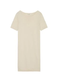Marc O'Polo Relaxed Short-sleeved Knitted Dress In A Blend Of Organic Cotton, Viscose And Linen -Marc O'Polo Verkäufe 7a902df99c2acd3d2bdac9dc80e30477