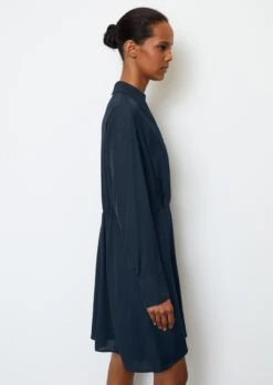 Marc O'Polo Short Dress In Wrap Look With Elastic Skirt Seam -Marc O'Polo Verkäufe 7b1627f615604599f4672f772d1f250b