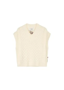 Marc O'Polo MO'P X CHEVIGNON Sleeveless Knit Sweater Loose Virgin Wool Mix -Marc O'Polo Verkäufe 7c88f132b608f939204e508bf9d04a7d