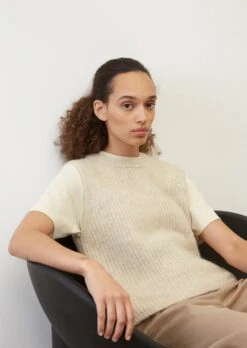 Marc O'Polo New Wool Blend Jumper With Cosy Alpaca And Wool