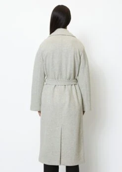 Marc O'Polo Coat With Waist Belt Made From Compact Knitted Quality -Marc O'Polo Verkäufe 8210da31bc0dd15b62c3b8e0d9fcbbef