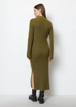 Marc O'Polo Ribbed Knit Dress Shaped With Viscose Content -Marc O'Polo Verkäufe 86c9906ce303ecdaecb440c442fe5a61