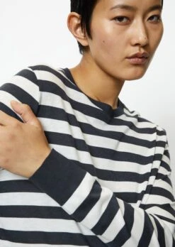 Marc O'Polo Striped Luxury Long Sleeve Regular With TENCEL™ Lyocell -Marc O'Polo Verkäufe 87b91282a1b0479a1a00a3245c7cd74d