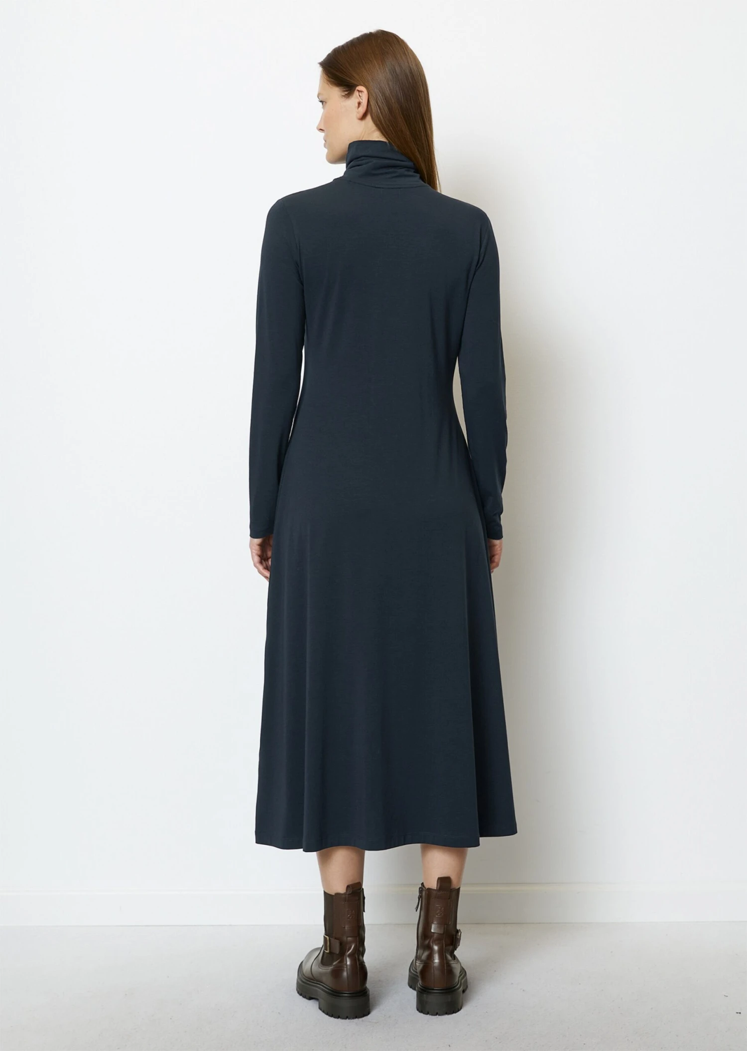 Marc O'Polo Jersey Turtleneck Dress Fitted With TENCEL™ Modal 5 Marc O'Polo Jersey Turtleneck Dress Fitted With TENCEL™ Modal – Bild 3