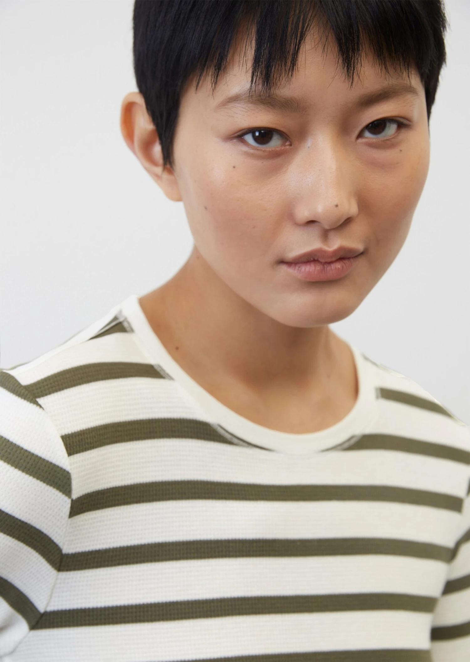 Marc O'Polo Striped Waffle Jersey Dress From LENZING™ ECOVERO™ 7 Marc O'Polo Striped Waffle Jersey Dress From LENZING™ ECOVERO™ – Bild 5