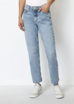 Marc O'Polo LINDE Straight Mid Waist Cropped Jeans Finished In Rigid Denim Made Of Pure Cotton -Marc O'Polo Verkäufe 8ab69dea1f893135b8649f19d56c4563