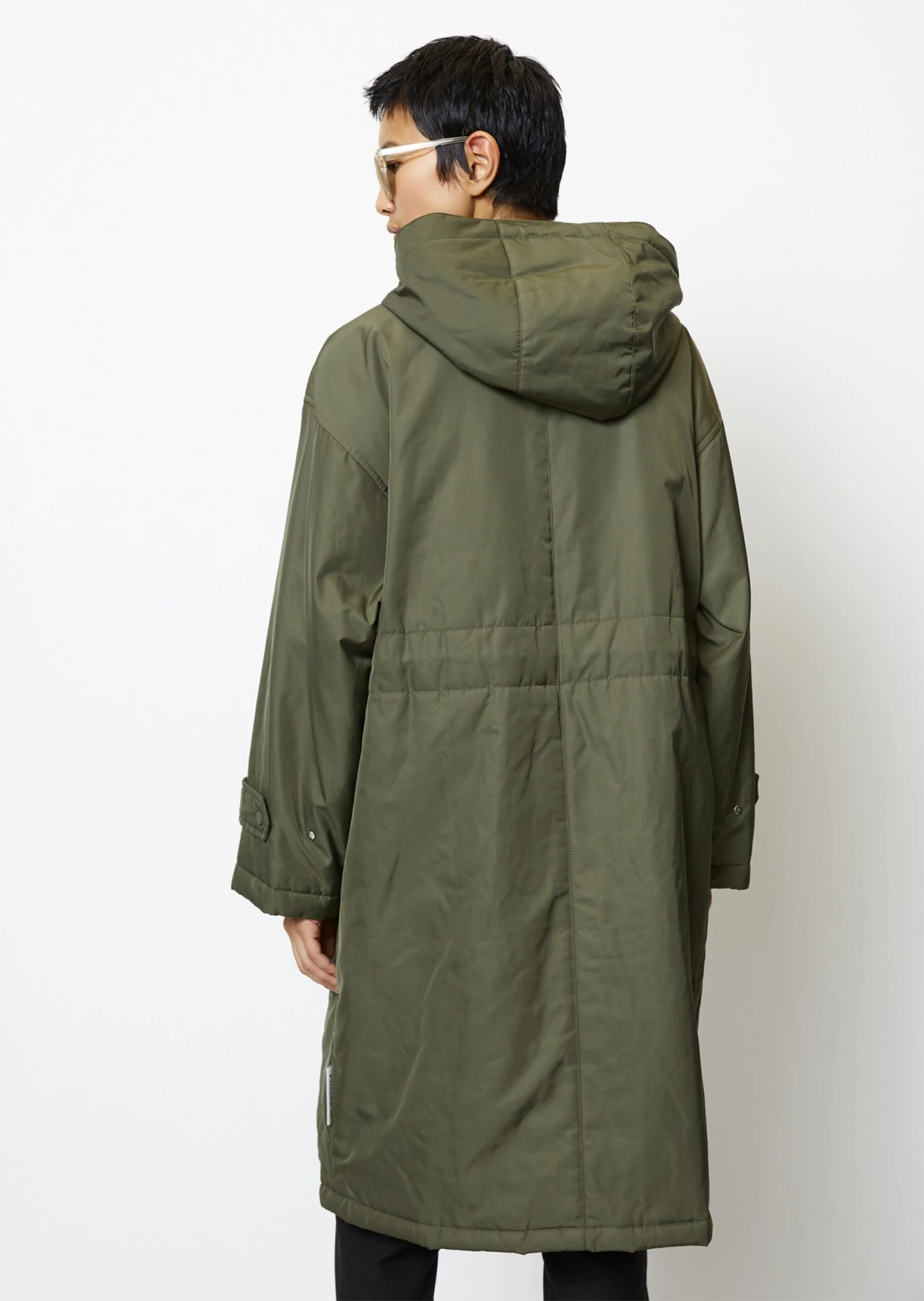 Marc O'Polo Padded Hooded Coat Relaxed Made From Recycled Polyester Twill WR 5 Marc O'Polo Padded Hooded Coat Relaxed Made From Recycled Polyester Twill WR – Bild 3