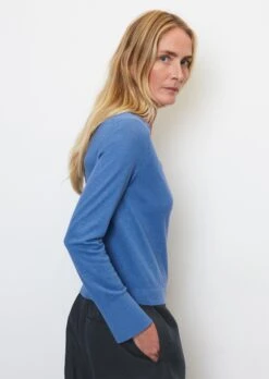 Marc O'Polo Fine Knit V-neck Cardigan Made Of A Blend Of Organic Cotton And Linen -Marc O'Polo Verkäufe 902fb93571a31c3efc212f58c5ceeeb0