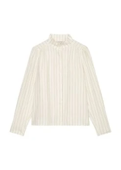 Marc O'Polo Striped Blouse In A Regular Fit Made Of A Soft Organic Cotton Twill -Marc O'Polo Verkäufe 90ea478894a02e4846c3138625ce8380