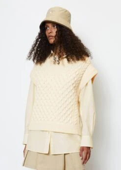 Marc O'Polo MO'P X CHEVIGNON Sleeveless Knit Sweater Loose Virgin Wool Mix -Marc O'Polo Verkäufe 91167bdcdcef312f39f9a537ebe21803