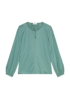 Marc O'Polo Round-neck Blouse With Voluminous Sleeves From LENZING™ ECOVERO™ -Marc O'Polo Verkäufe 9362129d9a6d48c60339f8d5340368e3