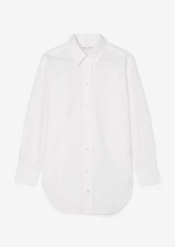 Marc O'Polo Boyfriend Shirt Blouse Oversize Made Of Cotton With A Paper-like Texture -Marc O'Polo Verkäufe 95329fbdc63b17ea11546163685d15e6