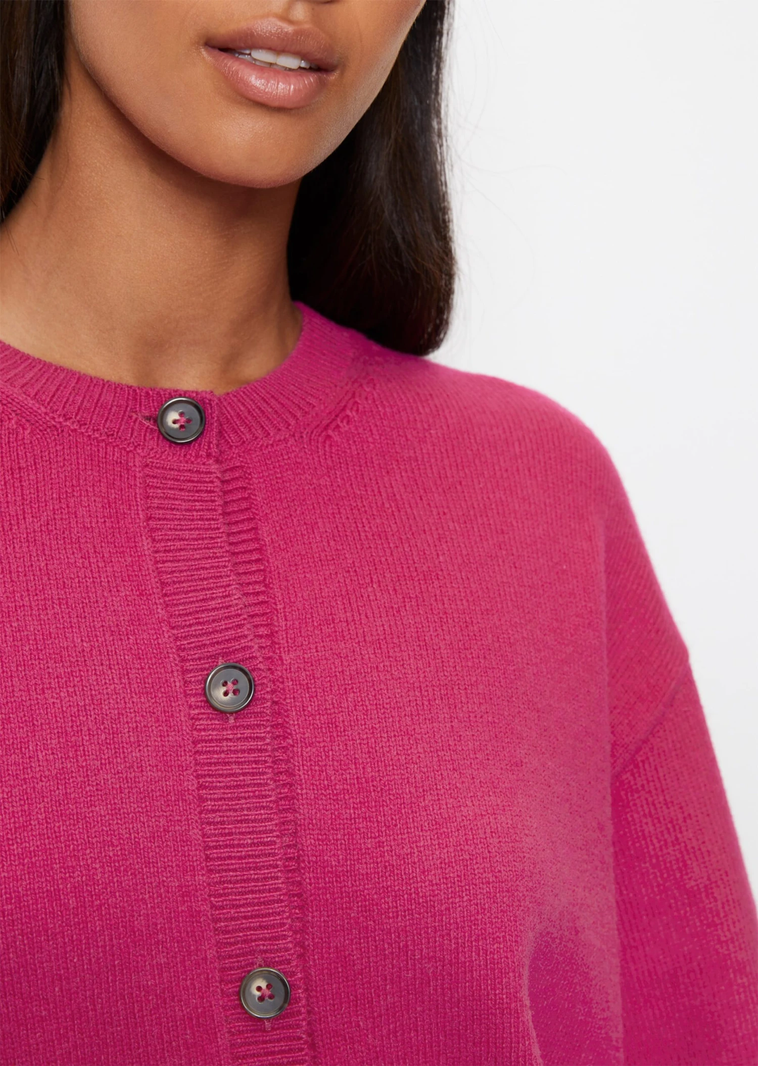 Marc O'Polo Round Neck Cardigan Loose Made From Soft Virgin Wool Mix 7 Marc O'Polo Round Neck Cardigan Loose Made From Soft Virgin Wool Mix – Bild 5