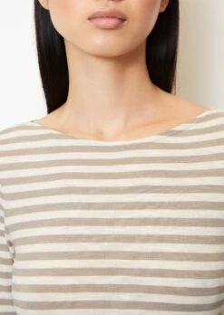 Marc O'Polo Striped Longsleeve Regular From Slub Jersey -Marc O'Polo Verkäufe 99788075b979d30dddef499289d61425