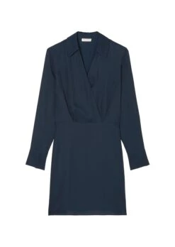 Marc O'Polo Short Dress In Wrap Look With Elastic Skirt Seam -Marc O'Polo Verkäufe 9aaf1f21fd5d86760da499917d5f0b6b
