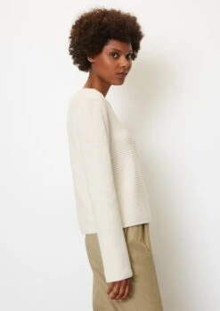 Marc O'Polo Knitted Summer Jumper From Heavy Weight Cotton -Marc O'Polo Verkäufe 9ca8682f07f38c2d6a5cb1968bd94648