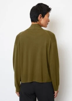 Marc O'Polo Cardigan Loose From Virgin Wool Viscose Mix -Marc O'Polo Verkäufe 9caec4954d7a0cac77ad4bd22736ac9b