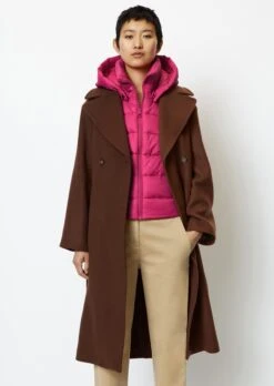 Marc O'Polo Double-breasted Wool Coat With Belt Virgin Wool Mix 14 Marc O'Polo Double-breasted Wool Coat With Belt Virgin Wool Mix -Marc O'Polo Verkäufe 9cce798eae22953bcc226d79269d12c6