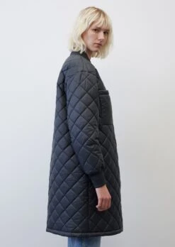 Marc O'Polo Quilted Coat With A Knitted Collar Made Of Recycled Nylon Performance Fabric -Marc O'Polo Verkäufe 9f96d9a478c6d54afa5dfc6494a59c34