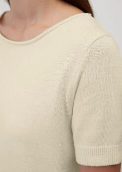 Marc O'Polo Relaxed Short-sleeved Knitted Dress In A Blend Of Organic Cotton, Viscose And Linen -Marc O'Polo Verkäufe a4fc13ba46c9171f74f3c343a1f13fff