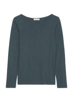 Marc O'Polo Long Sleeve Top With A Bateau Neckline In A Regular Fit In Organic Cotton Slub Jersey -Marc O'Polo Verkäufe a550e04950f82d68b37399f351de9ef7