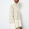 Marc O'Polo Oversize Knit Sweater With Stripe Design