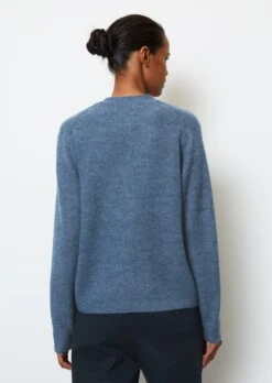 Marc O'Polo Delicate Knit V-neck Cardigan Loose From Wool Alpaca Wool Mix -Marc O'Polo Verkäufe a6aa9c5987b544e89f93517d587ca6c2