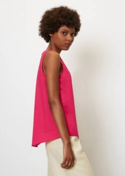 Marc O'Polo Blouse Top In A Material Mix Made Of A Linen/cotton Blend -Marc O'Polo Verkäufe a97b8b5e0153cccb6974cb6c6c8faa50