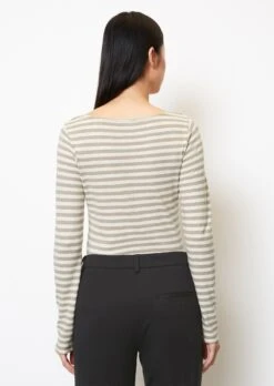 Marc O'Polo Striped Longsleeve Regular From Slub Jersey -Marc O'Polo Verkäufe aa961ffde90ffd2e22b29ed3d4993d3c