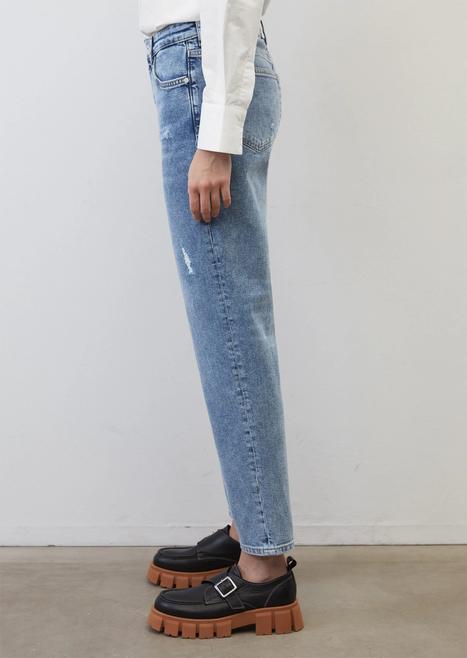 Marc O'Polo MALA Slim Cropped Jeans Made From Organic Cotton Mix 8 Marc O'Polo MALA Slim Cropped Jeans Made From Organic Cotton Mix – Bild 6