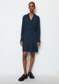 Marc O'Polo Short Dress In Wrap Look With Elastic Skirt Seam -Marc O'Polo Verkäufe ab5636f3a447ce7fc448d31c03adf085