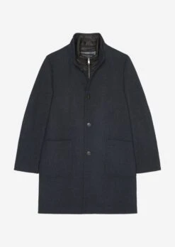 Marc O'Polo Stand-up Collar Wool Coat Regular With Lined Windshield -Marc O'Polo Verkäufe aeca90148f51e449c7e35466ff3096ca