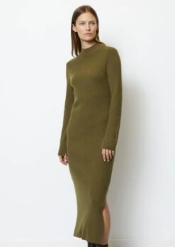 Marc O'Polo Ribbed Knit Dress Shaped With Viscose Content -Marc O'Polo Verkäufe b0d8c24c5866080d7cf217950e92b304