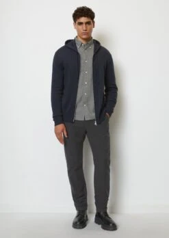 Marc O'Polo Hooded Cardigan Regular Made From Soft Lambswool Blend -Marc O'Polo Verkäufe b2686b3d727f52a66bbfc6e948843971