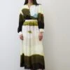 Marc O'Polo Maxi Dress With An All-over Print Made From A Flowy Cupro/viscose Blend