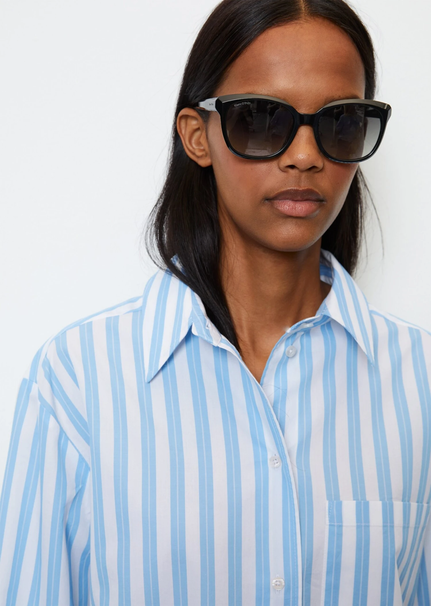 Marc O'Polo Striped Boyfriend Blouse Made Of Pure Organic Cotton 7 Marc O'Polo Striped Boyfriend Blouse Made Of Pure Organic Cotton – Bild 5